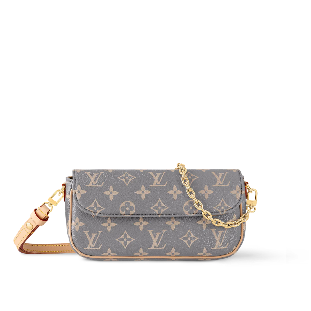LOUIS VUITTON 希少カラビナウォレットチェーン&LVリング付き 美品 louis-vuitton-wallet-on-chain-