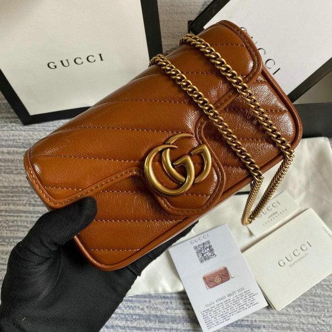 Gucci marmont mini brown Clearance