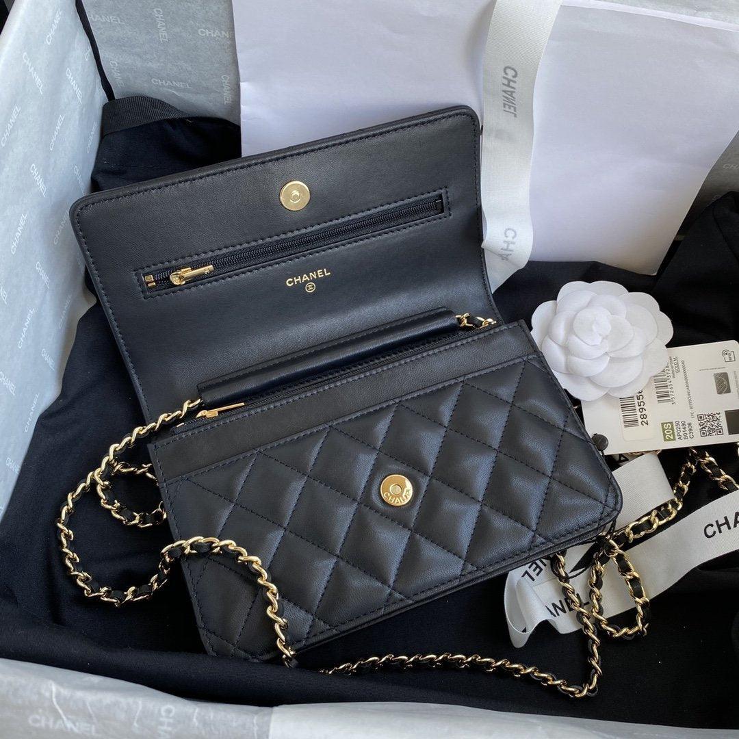 Chanel Wallet on chain Black Lambskin