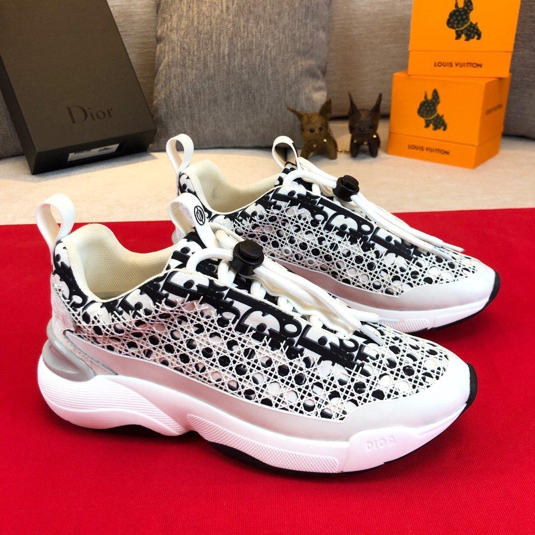 Shoes Dior B24 Trainers Buy Dior B24 'Dior Oblique White Cannage