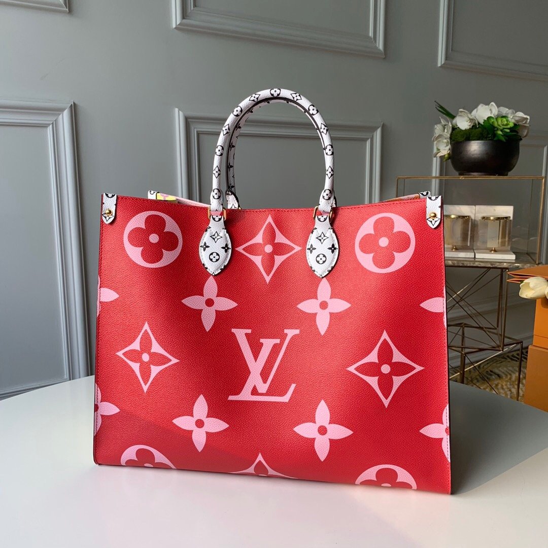 louis vuitton onthego red