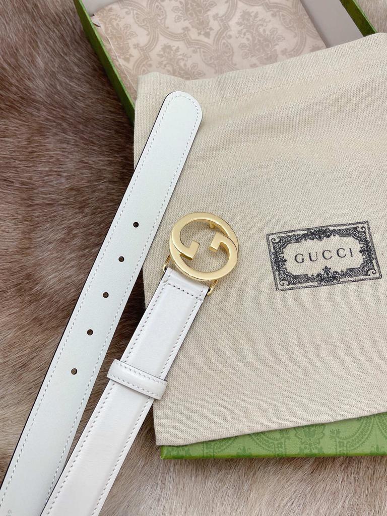 ベルト GUCCI GUCCI BLONDIE BELT IN SMOOTH LEATHER Gucci Blondie belt in brown leather | GUCCI® US