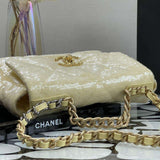 Chanel 19 sequin Flap Bag