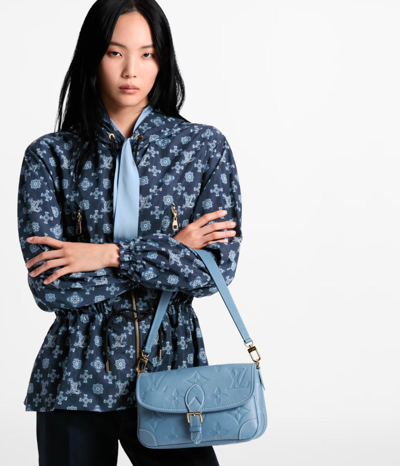 Louis Vuitton Diane Monogram Empreinte Bleu jean