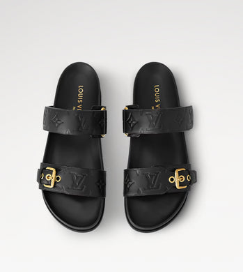 Louis vuitton Bom dia Flat mule Black