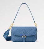 Louis Vuitton Diane Monogram Empreinte Bleu jean
