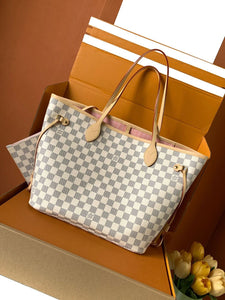 LV neverfull mm Rose Ballerine pink