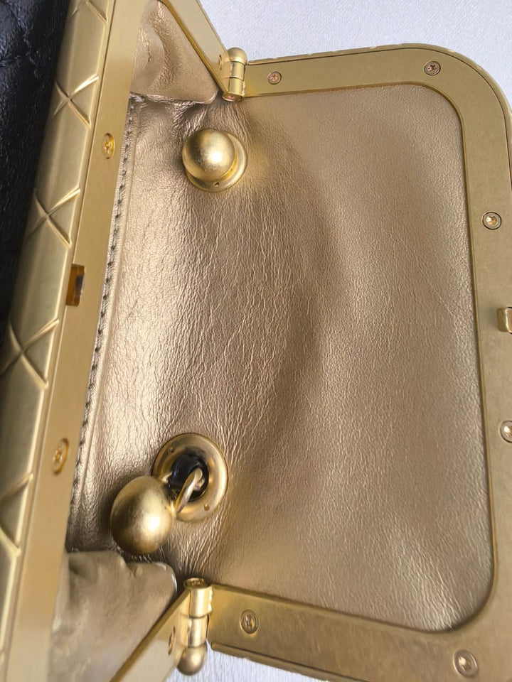Chanel kiss lock mini bag
