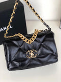 CHANEL 19 Large Flap Bag Black