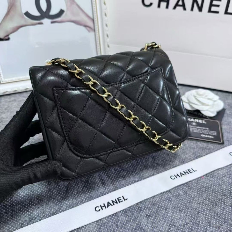 Chanel Mini Flap Bag Black