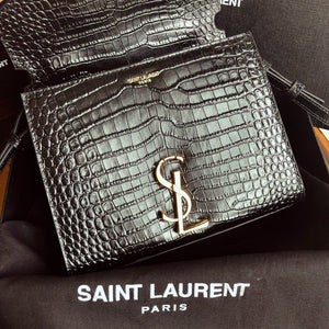 YSL CASSANDRA MINI TOP HANDLE BAG Black