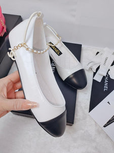 Chanel Leather Ballet Flats