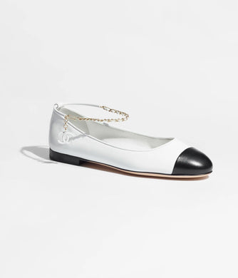 Chanel Leather Ballet Flats
