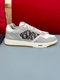 Dior B26 Gray and white smooth calfskin Low top sneakers