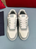 Dior B26 Gray and white smooth calfskin Low top sneakers