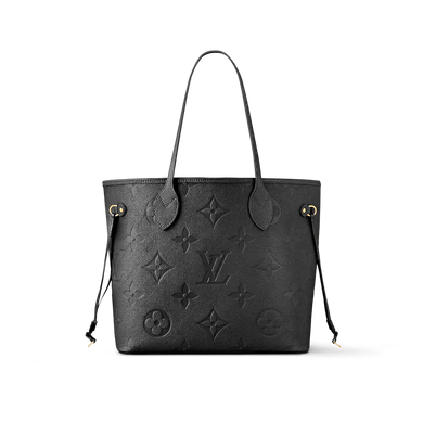 Louis Vuitton Neverfull MM Monogram empreinte Black