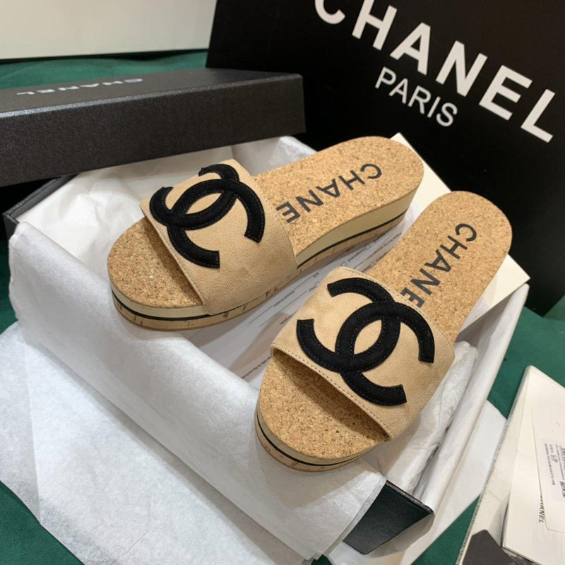 CHANEL CHANEL/シャネル G27195 ココマーク リボン ミュール