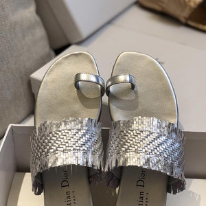 Trends & Trades Women silver-Coloured Embellished Wedges