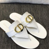 Christian Dior 30 Montaigne Flat Thong Sandals