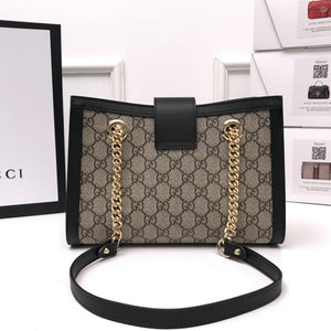 Gucci Padlock small GG shoulder bag