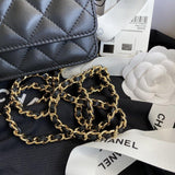 Chanel Wallet on chain Black Lambskin