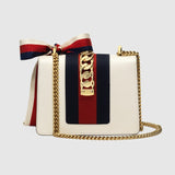 Gucci Sylvie leather mini chain bag