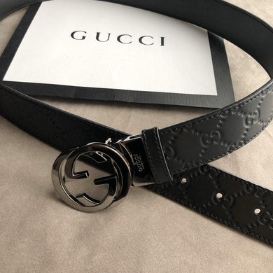 Gucci Black Belt