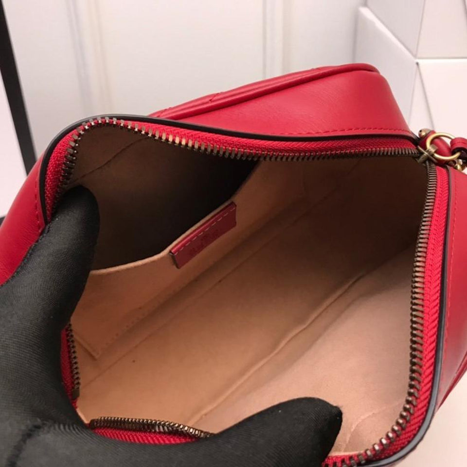 GG Marmont small matelassé shoulder bag