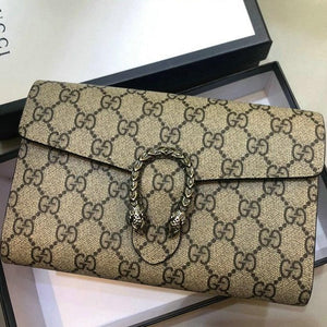 Gucci Dionysus GG Supreme chain wallet