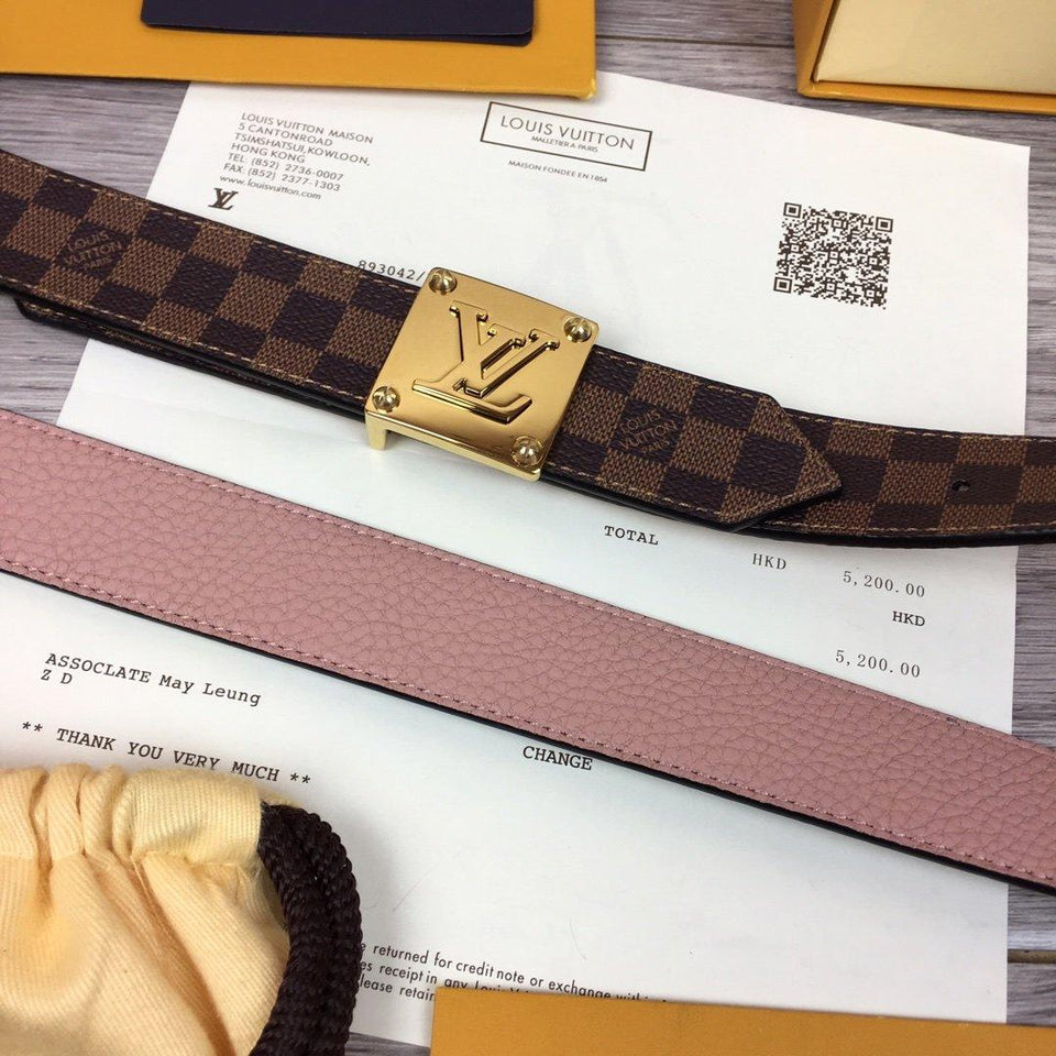 Leather Belt Louis Vuitton