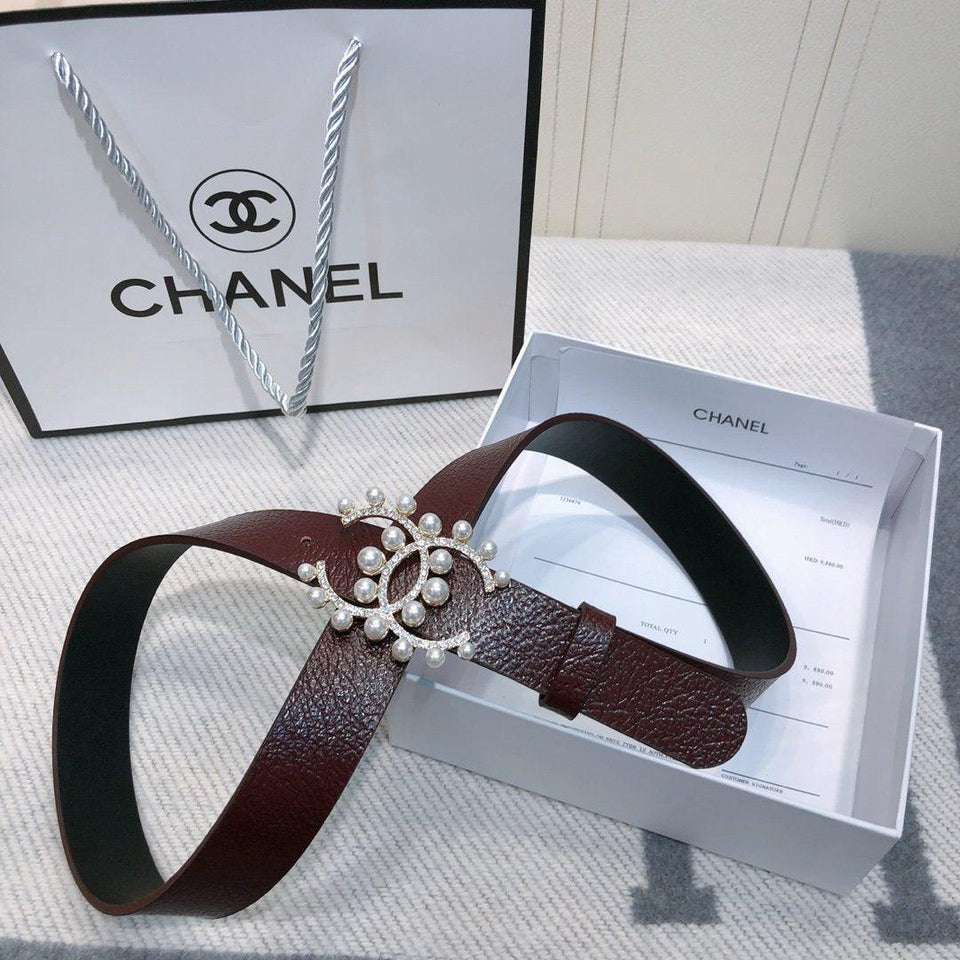 Leather Belt Chanel