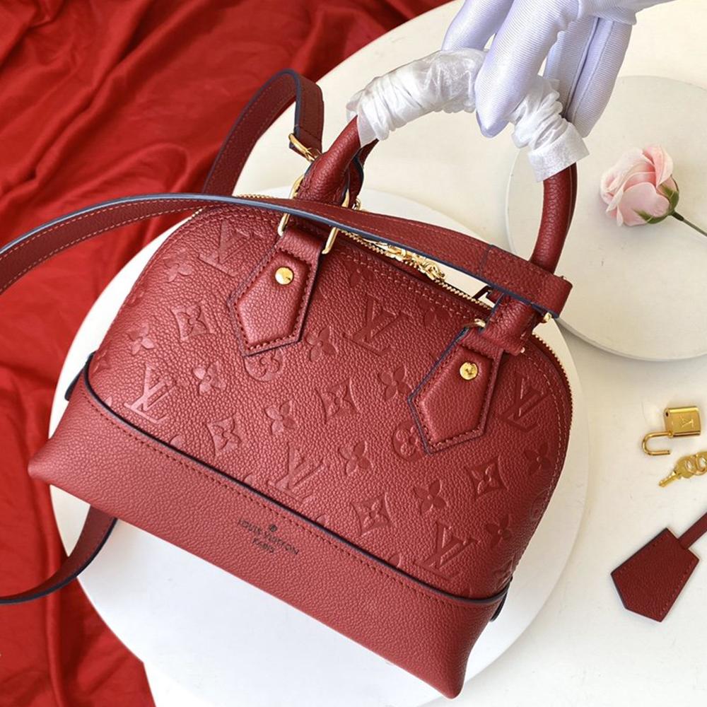 Louis Vuitton Monogram Empreinte Neo Alma BB - Red Handle Bags, Handbags -  LOU681927