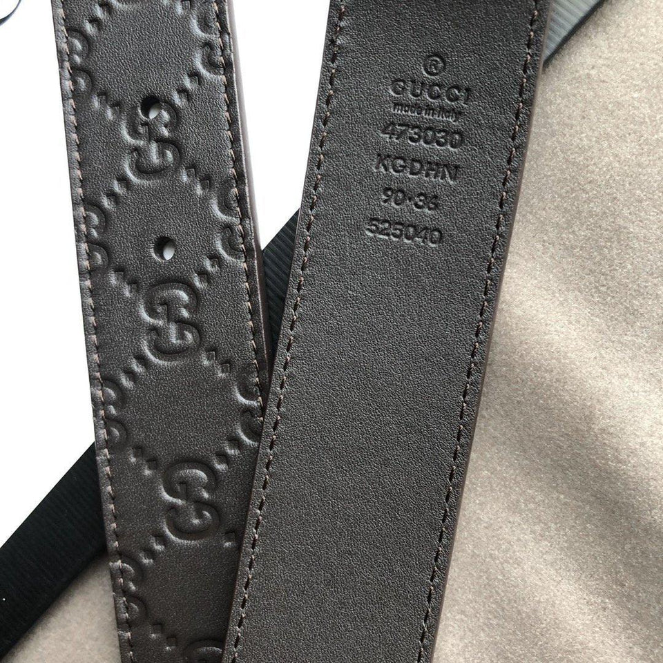 Leather Belt Gucci