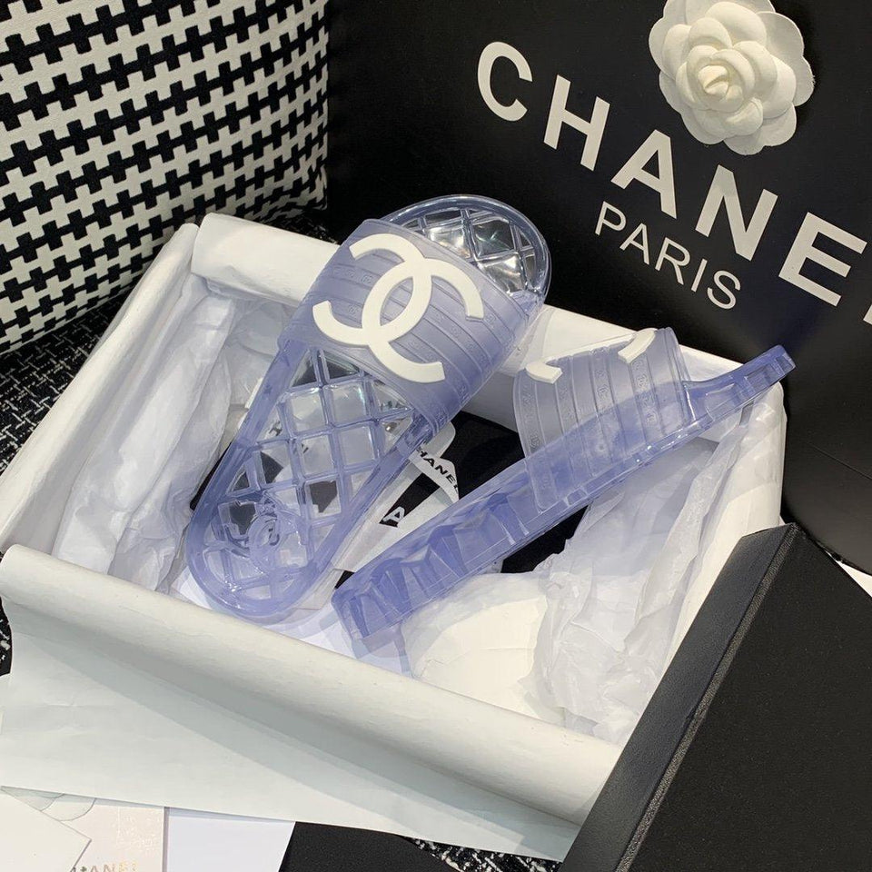 Chanel slippers beach Clearance