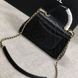 Flap Bag with Top Handle