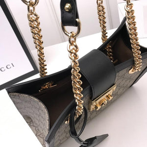 Gucci Padlock small GG shoulder bag