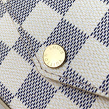 Louis Vuitton Damier Azur Pochette Felicie Chain Wallet