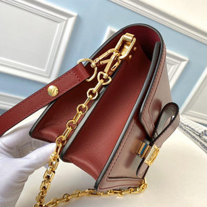 LV DAUPHINE MM Cherry Red