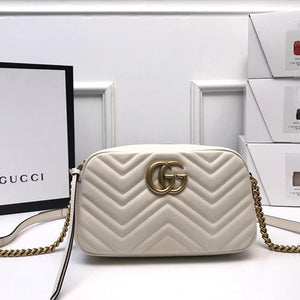 GG Marmont small matelassé shoulder bag