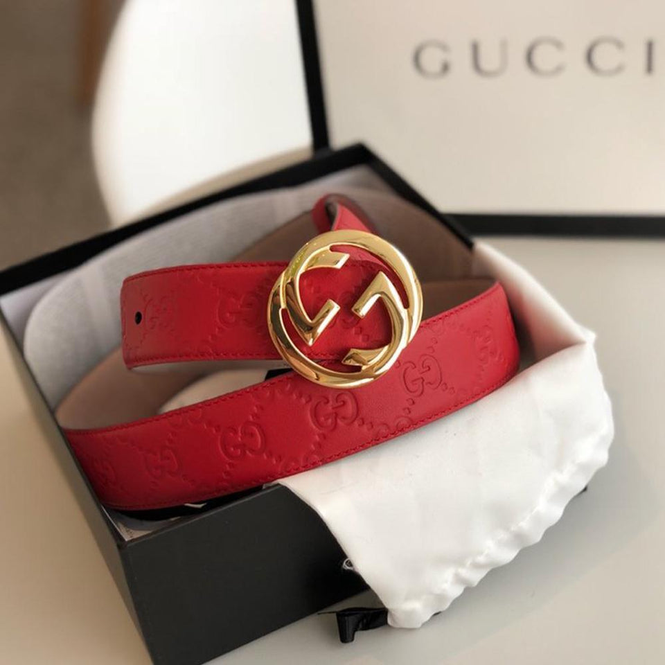 Leather Belt Gucci