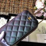 Chanel Caviar phone case Black