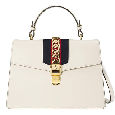 Gucci Sylvie leather Medium Top Handle bag