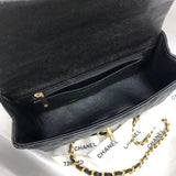 Chanel Mini Flap bag with Top Handle Caviar